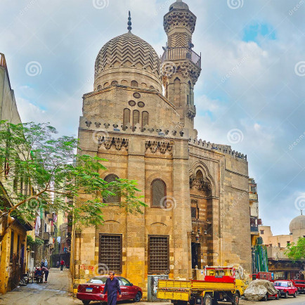 cairo-egypt-december-medieval-mosque-qanibay-al-muhammadi-carved-zigzag-dome-minaret-decorated-muqarnas-149329907.jpg